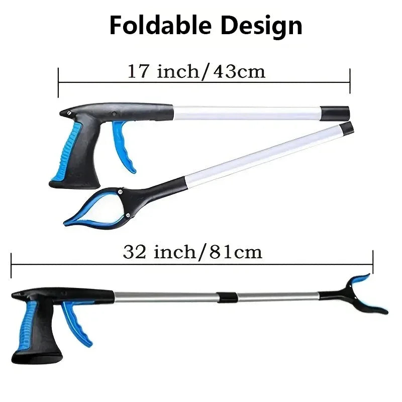 Easy Pick-Up: Foldable Grabber for Elderly and Garden Litter Picker