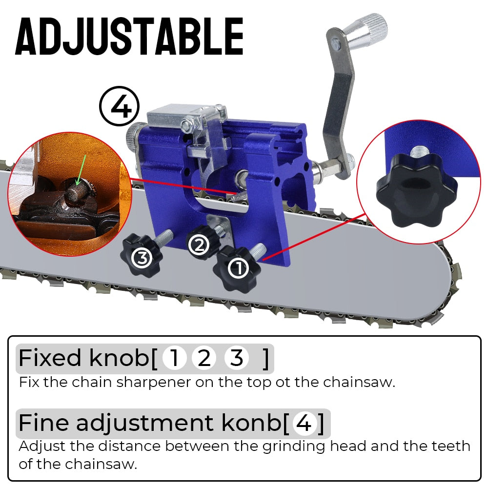 Portable Chainsaw Sharpeners