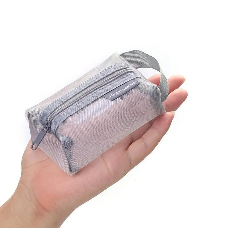 Portable Square Mesh Storage Bag