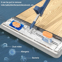 Thumbnail for Hands-Free Microfiber Floor Squeeze Mop