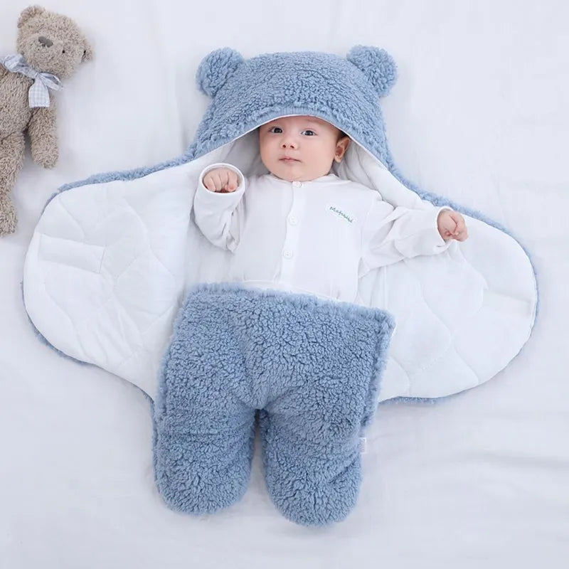 Baby Sleeping Bag Ultra-Soft Fluffy Fleece