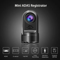 Thumbnail for 1080P HD 360° Rotating Mini ADAS Dashcam