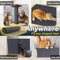 Thumbnail for ScratchSafe - Free-cut Self-adhesive Cat Scratching Pad