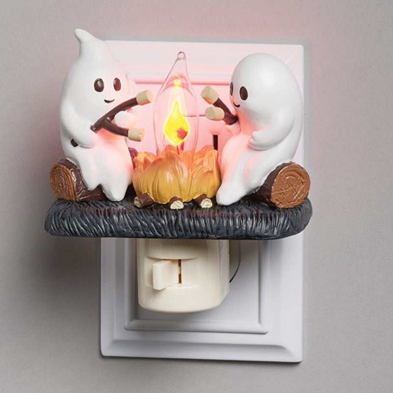 GhostGlow Campfire Nightlight