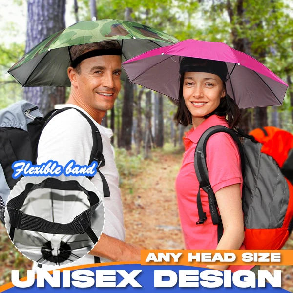 Hands-free Outdoor Umbrella Hat