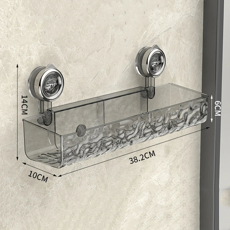 No-Drill Clear Wall Caddy