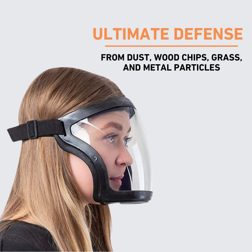 Anti-Dust & Fog-Resistant Face Shield