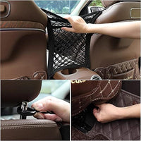 Thumbnail for 3-Layer Car Storage Net Bag Between Seats