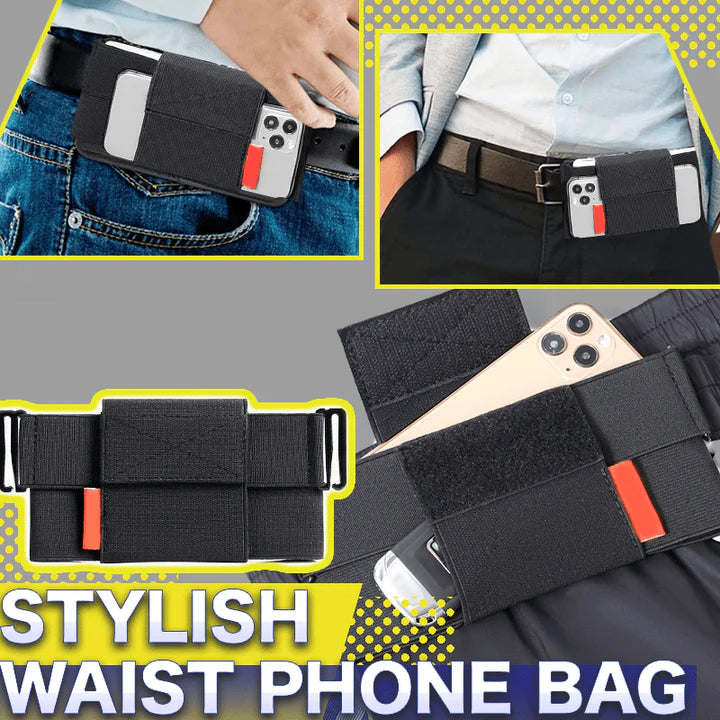 SlimSecure - Elastic Waist Phone Bag