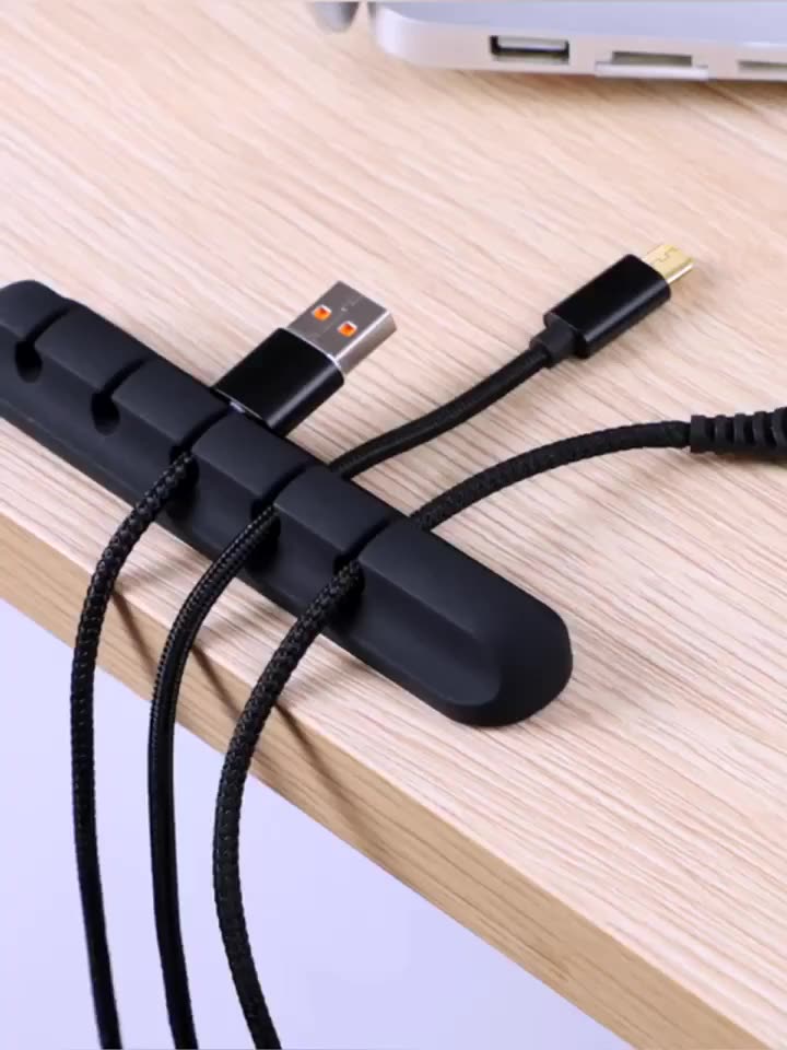 Silicone USB Cable Organizer