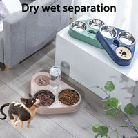 Thumbnail for Automatic food bowl and water dispenser for pets.