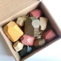 Thumbnail for Wooden Stone Stacking Blocks - Educational Toys