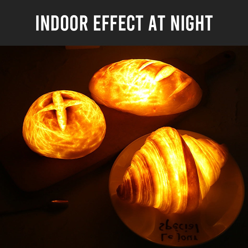 Unique Bread Lamp Night Light