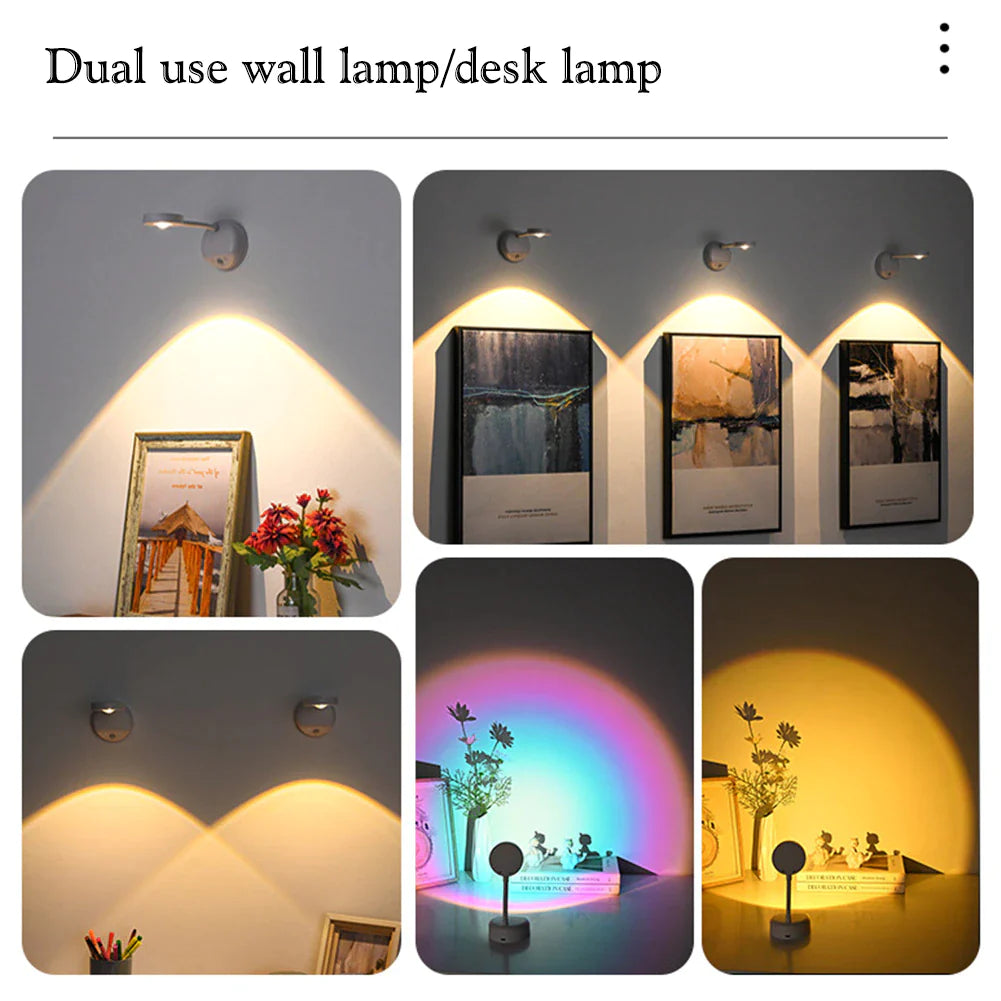 LumiFlow™ - Motion Sensor Art Spotlight