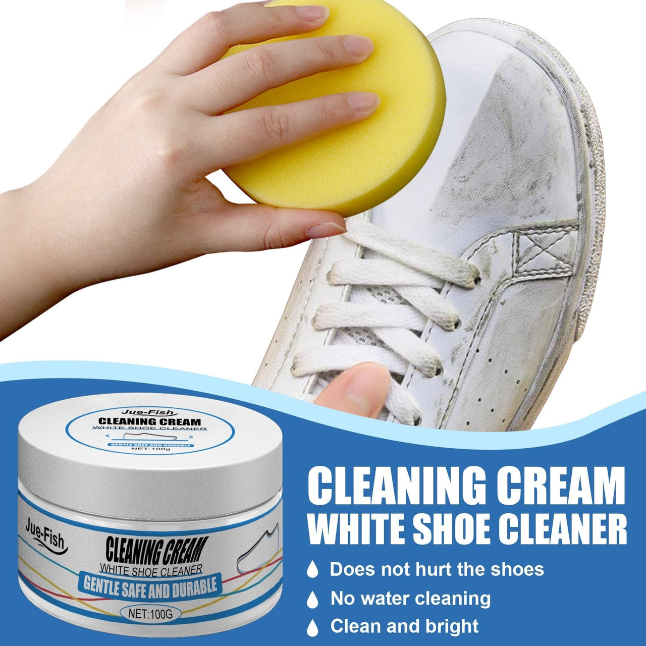 Multi-Purpose Shoe Cleaner Cream 🔥Last Day Special Sale 34% OFF🔥