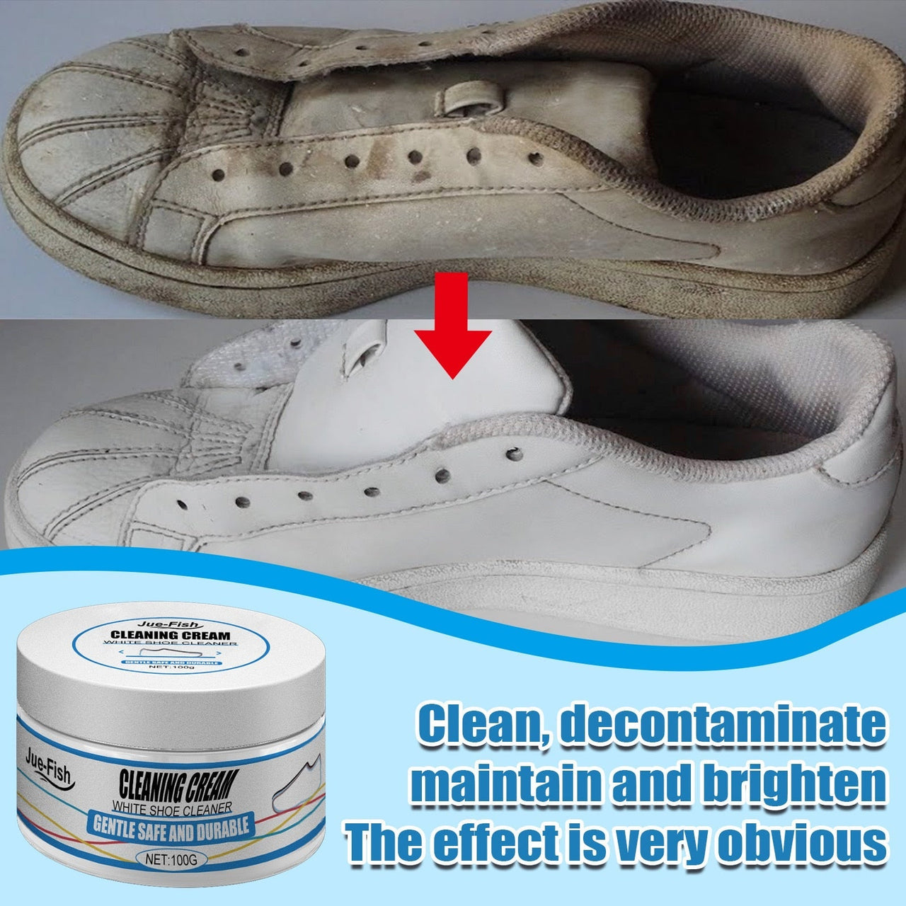 Multi-Purpose Shoe Cleaner Cream 🔥Last Day Special Sale 34% OFF🔥