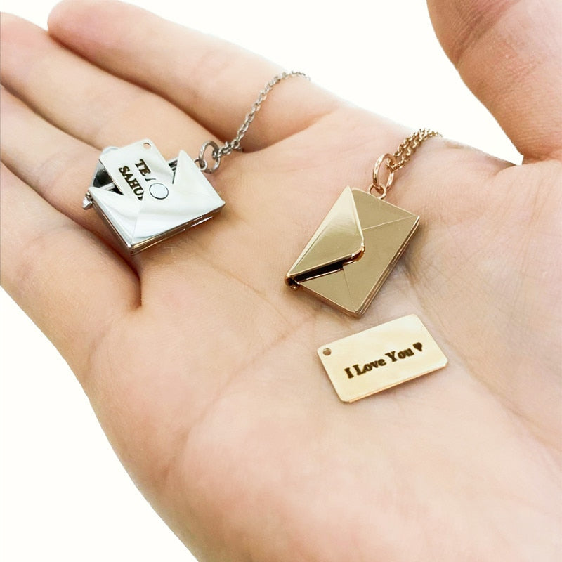 #1 Personalized Love Letter Necklace