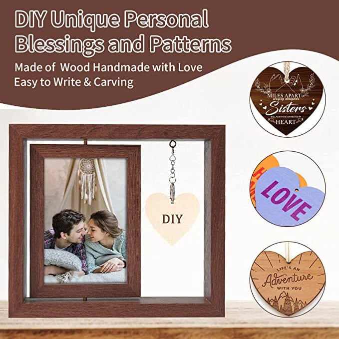 DIY Floating Picture Frames Memorial Gifts for Mother's Day