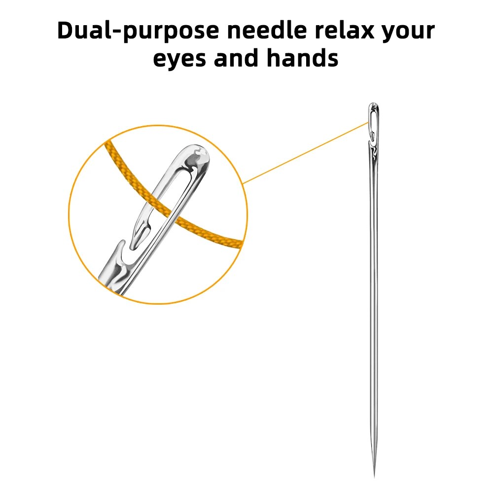 SewMaster™ Needle-Side Hole Hand Sewing Tools